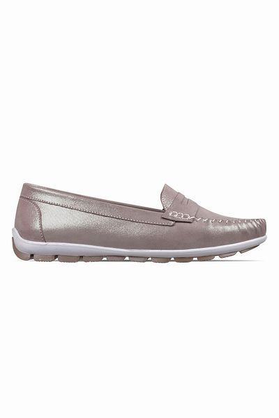 Lal Shoes & Bags Pantofi casual Mila din piele naturală cu sclipici-K.VİZYON