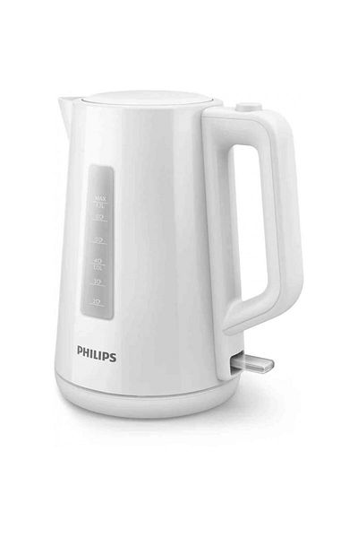 Philips Fierbator Philips HD9318-00 1.7L Capac cu Resort Plastic Indicator Luminos Alb