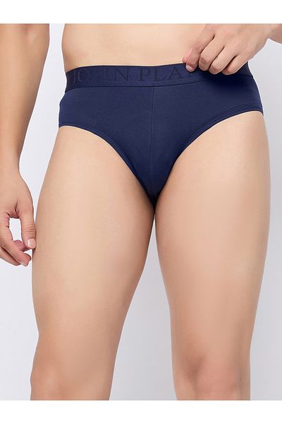 John Player By Styli Pack of 2- Logo Detail Waistband Briefs