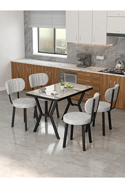 Mygusi Azra 70x110cm Efes Mutfak Masası, Mutfak Masası Takımı, Yemek Masası, ...