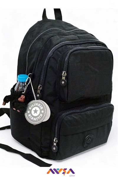 AVŞA Global Stylish Multi-Compartment Waterproof Fabric Backpack Suitable for School