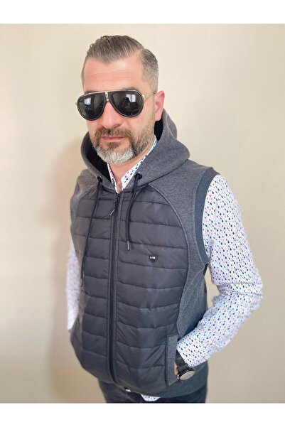 BENESSE Три нитки з капюшоном на блискавці з капюшоном