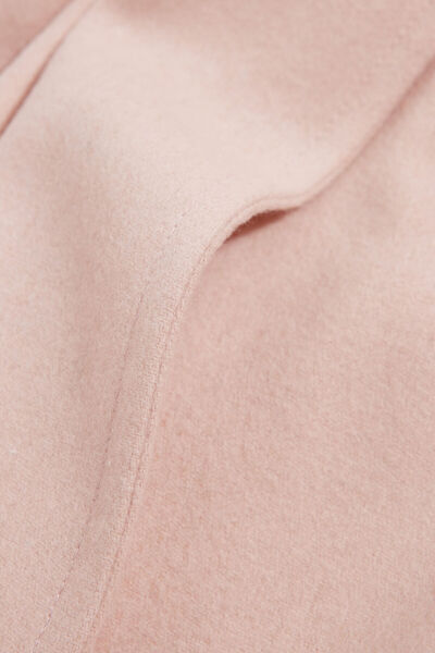 W Collection Relax Fit Coat with Powder Hood