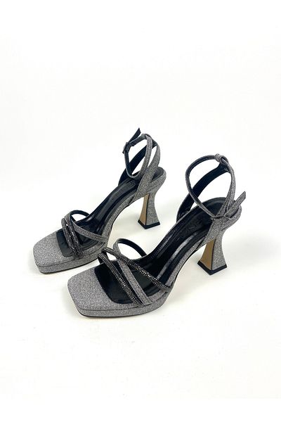 Gloriys Ayakkabı & Çanta Glitter 9 cm Platform Heels Shoes 01450