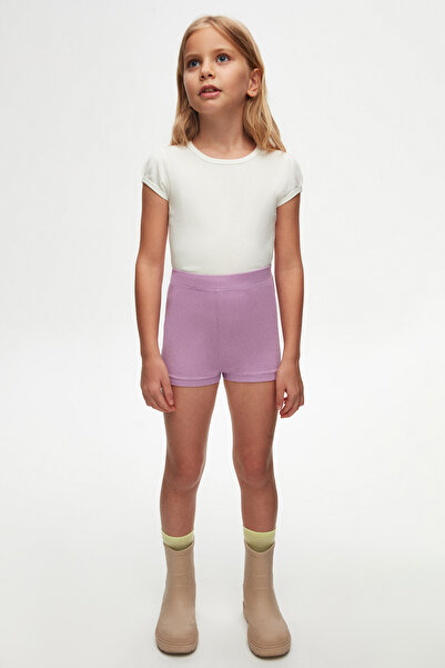 LOVETTI Lila Basic Kız Çocuk Dans Şort