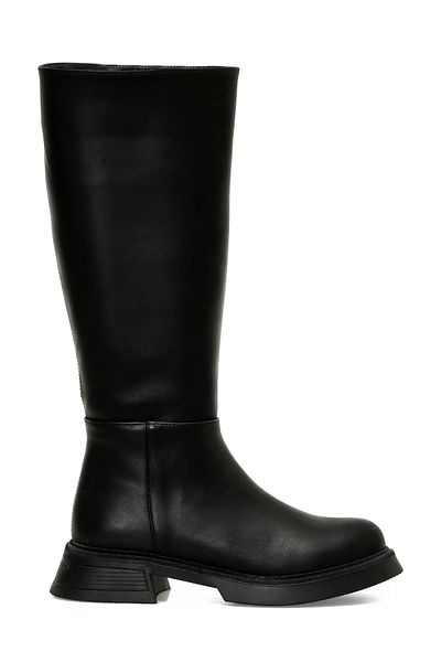 Butigo Cizme plate pentru femei WENDY 4PR negre