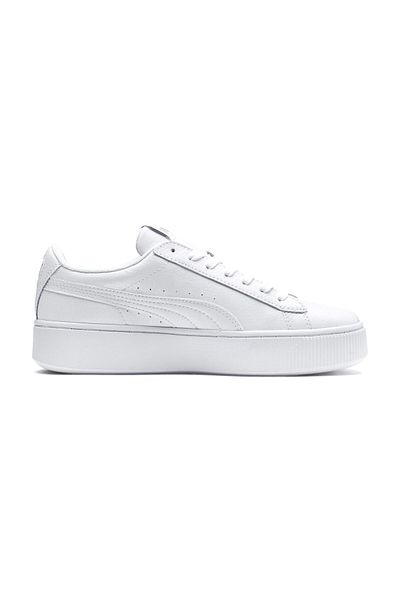 Puma Vikky Stacked L - Bílé dámské tenisky