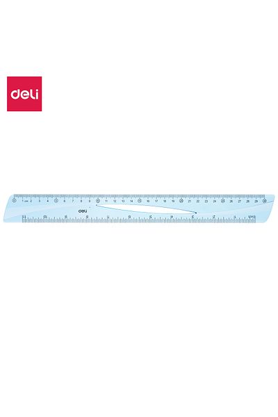 Deli Ruler BLUE EH11