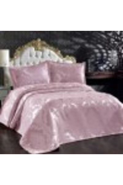 Whitney Jacquard Double Bedspread, Whitney Home, Beste Powder Pink