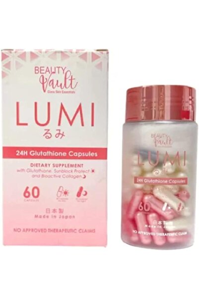 Beauty Vault LUMI 24H Glutathione Capsules (60 Capsules)