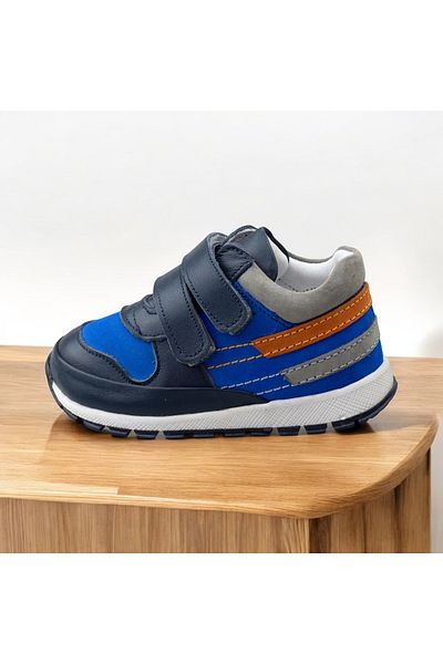 JOJO KIDS Adidași pentru copii ortopedici cu velcro din piele naturală, adidași cu talpă anti-alunecare