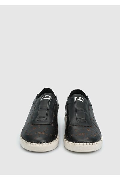 Eclipse Чорні шкіряні жіночі туфлі