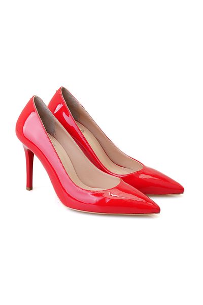Desa Women's Red Stiletto Heeled Shoes