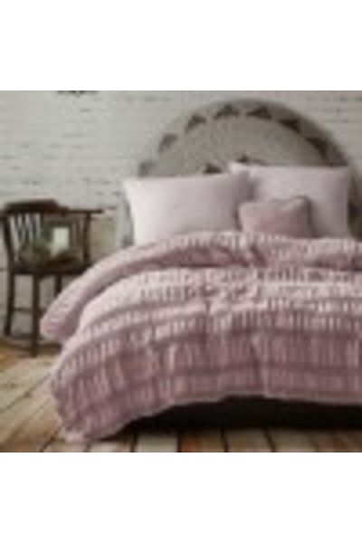 Şaheser Cuvertura jacquard stil Boho, 220x240cm, Apollo Roz Pudra