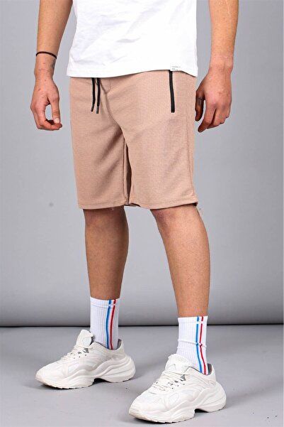 Madmext Ανδρικό σορτς Camel Regular Fit Basic 5464