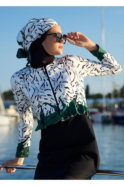 Mayovera Hijab Swimsuit - Giraffe Design
