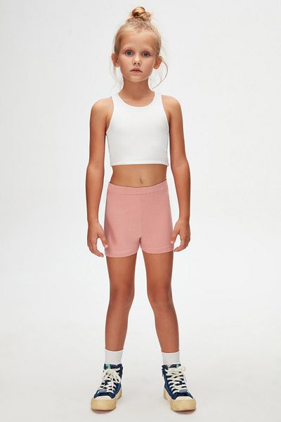 LOVETTI Basic Girl's Dance Shorts - DarK Powder