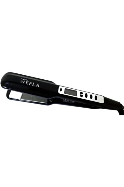 weela مكواة فرد الشعر الرقمية ويلا WH-195 المصنوعة من التيتانيوم والسيراميك -...