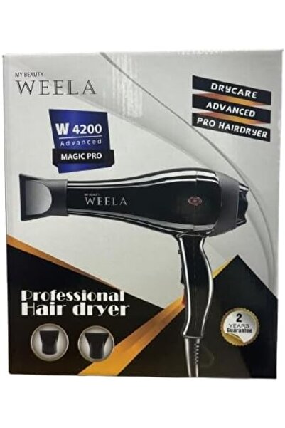 weela مجفف الشعر الاحترافي W4200 بقوة 2200 واط، أداء بجودة الصالونات