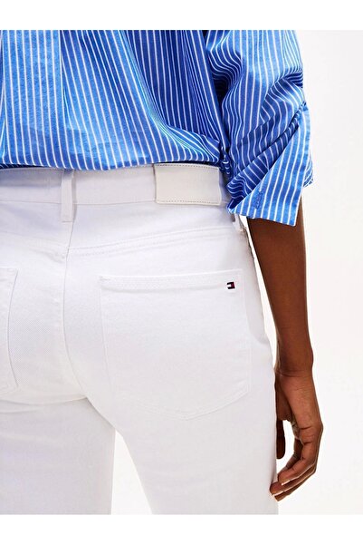 Tommy Hilfiger BOOTCUT RW WHITE Kadın Pantolon WW0WW44362YCF