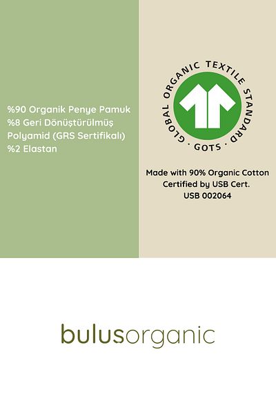 Buluş Organic Set of 3 Plaid Socks for Girls