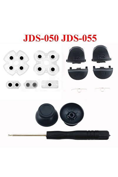 POPKONSOL 050 055 İç Lastik Silikon Topuz Omuz Tuşu Tetik Tornavida Tamir Set...