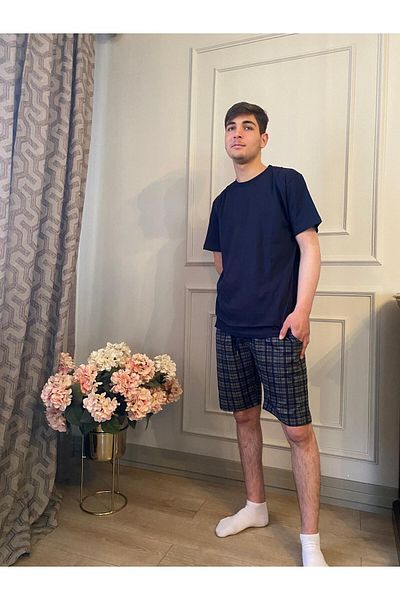 DÜVEN Ανδρικό σορτς με κοντό μανίκι Crew Neck