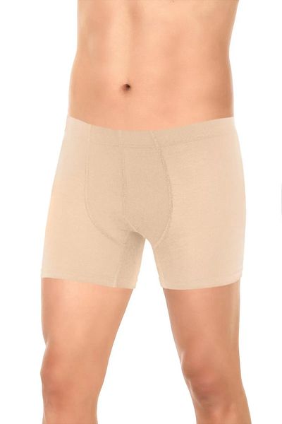 YILDIZ 12 Pack Men's Bamboo Boxers 2 Pairs Bamboo Socks Gift Skin Color