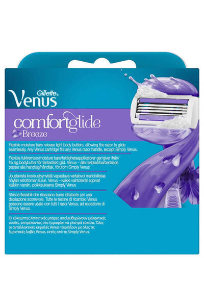 Gillette Venus Venus Breeze 4'lü Yedek Kadın Tıraş Bıçağı