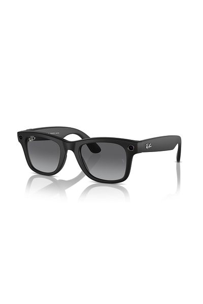 Ray-Ban نظارات ميتا واي فيرير سوداء / جرافيت متدرج