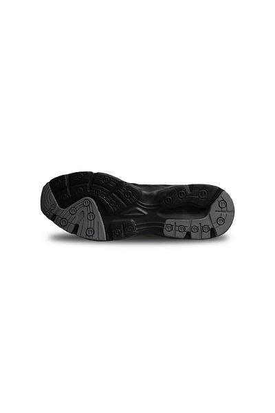 M.P. Lace-Up Comfort Sole Black Running and Training Shoes Men's Sports Shoes