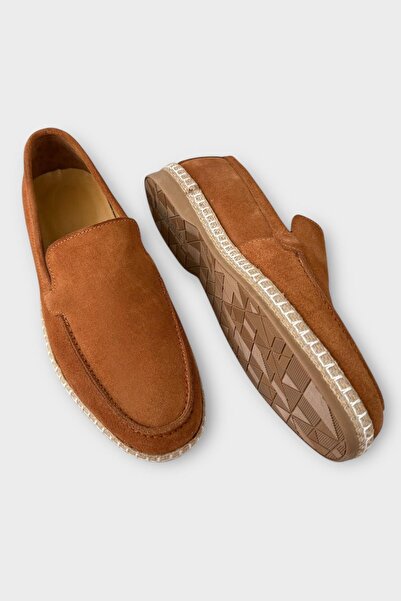 Liger Ανδρικά παπούτσια Espadrille από γνήσιο καστόρι TABA