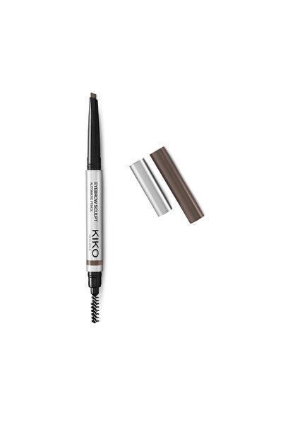 Kiko KAŞ ÜRÜNLERİ - Eyebrow Sculpt Automatic Pencil - 05 Deep Brunettes