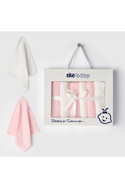 Ekebaby Lüx Kutulu Bebek Ağız Mendili 6 lı