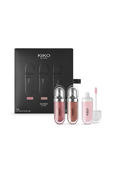 Kiko Dudak Parlatıcısı - Glossy Lip Set - Besleyici ve Nemlendirici