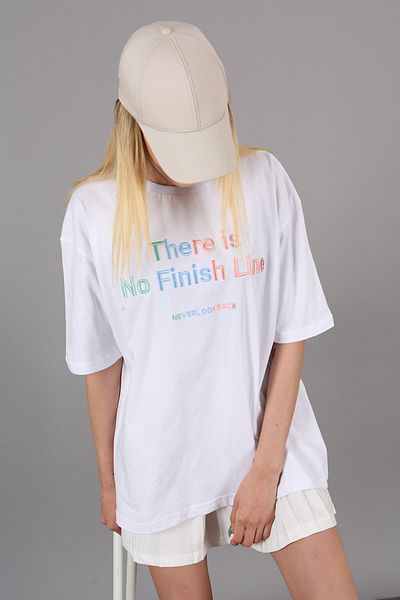 Madmext Tricou alb Mad Girls Mg946