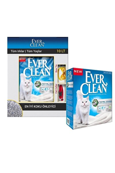 Ever Clean Total Cover En Iyi Koku Kontrolü Sağlayan Kedi Kumu 10 Lt