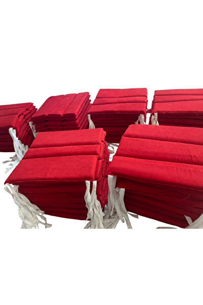 Gül Ev Tekstil Ürünleri Sandalye Minderi 4 Adet