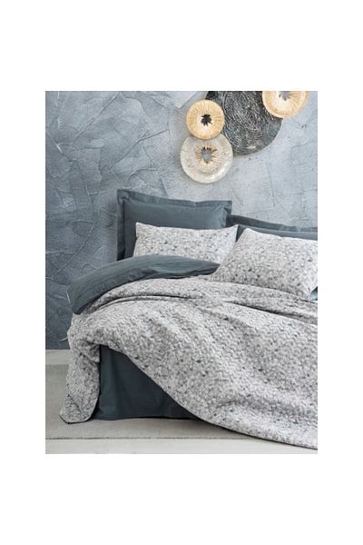 Cotton Box 4-season bedding set, 100% cotton, ranforce, Cotton Box, Molly Anthracite