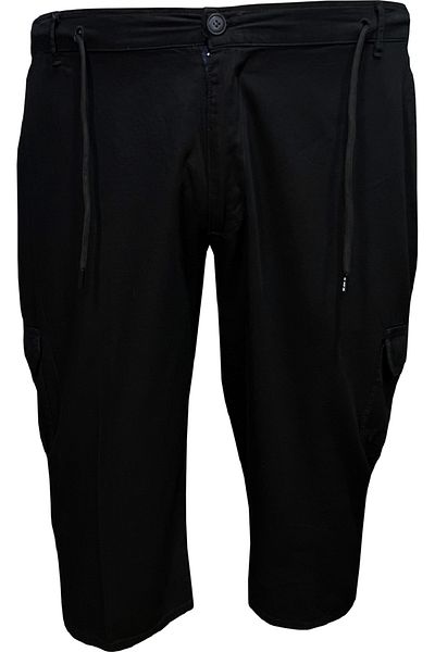Surco Plus Size Slim Cargo Pocket Bermuda Shorts