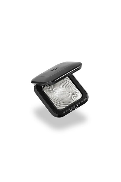 Kiko Göz Farı - New Water Eyeshadow - 01 Silver -Kremsi, Yüksek Pigmentli Far