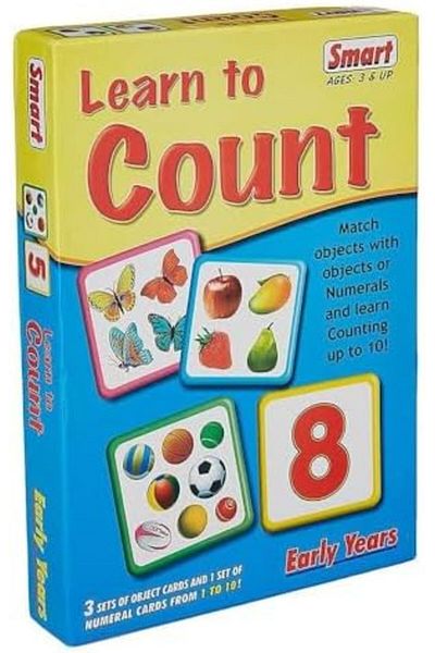 Smart Learn to Count Educational Toy for Toddlers to Learn Numbers, Colors, Shapes & Early Math