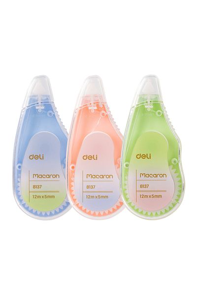 Deli Correction Tape ASST. E8137
