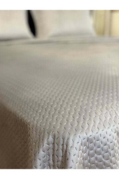 NİVEMESHOME Nivemeshome Bed Mat Double 240X260 Gray Tuscany