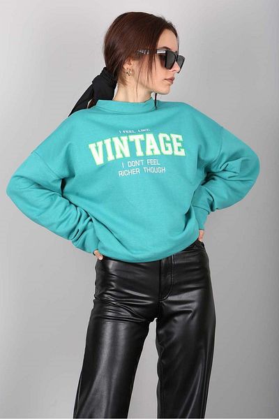 Madmext Hanorac verde Mad Girls Mg970