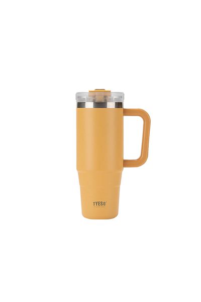 Tyeso Qq Thermos Waterproof Double Wall Vacuum with Straw