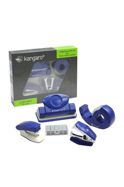 Kangaro Gift Set SS-T10 M Zımba + Zımba Teli + Delgeç + Tel Sökücü + Bantlık ...