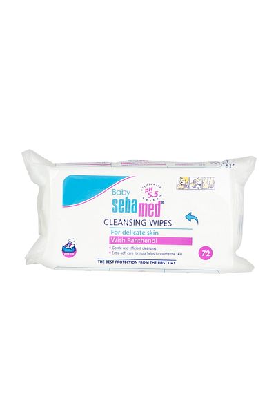 Generic Sebamed Baby Cleansing Wipes Extra Soft Wipes 72 pcs