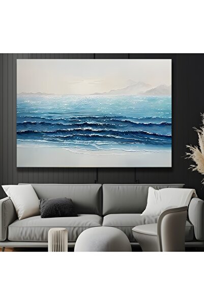 EMYA HOME Pictură pe pânză cu valuri