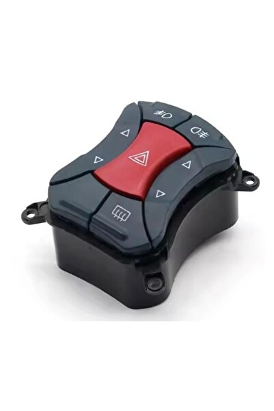 otobalcı FİAT DOBLO CAM AÇMA DÜĞMESİ DÖRTLÜ SİNYAL DÜĞMESİ 2001-2007